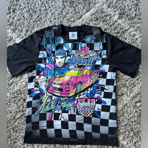 Adidas x Jeremy Scott Rally package! Hoodie AND t-shirt! - Picture 10 of 12